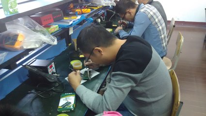 杭州華力電子維修培訓學校 免費試學手機、家電空調與計算機維修課程